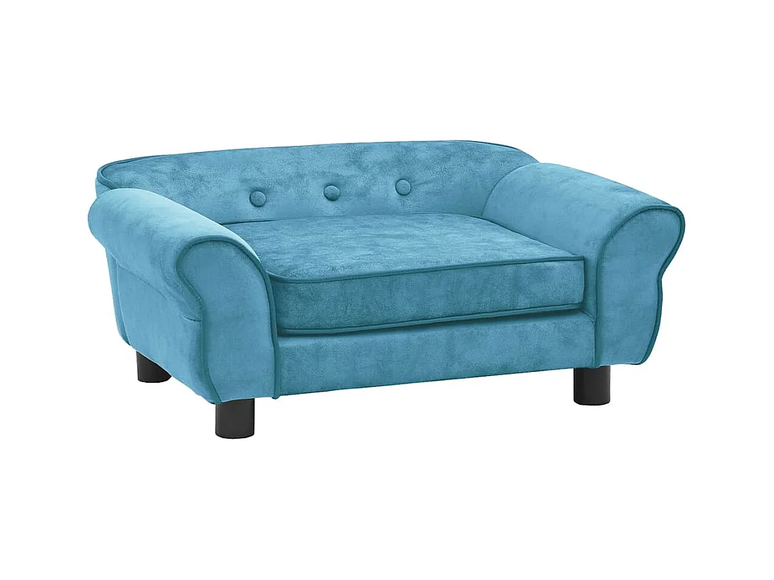 Sarah  Canapé pour cen Turquoise 72x45x30 cm Peluche