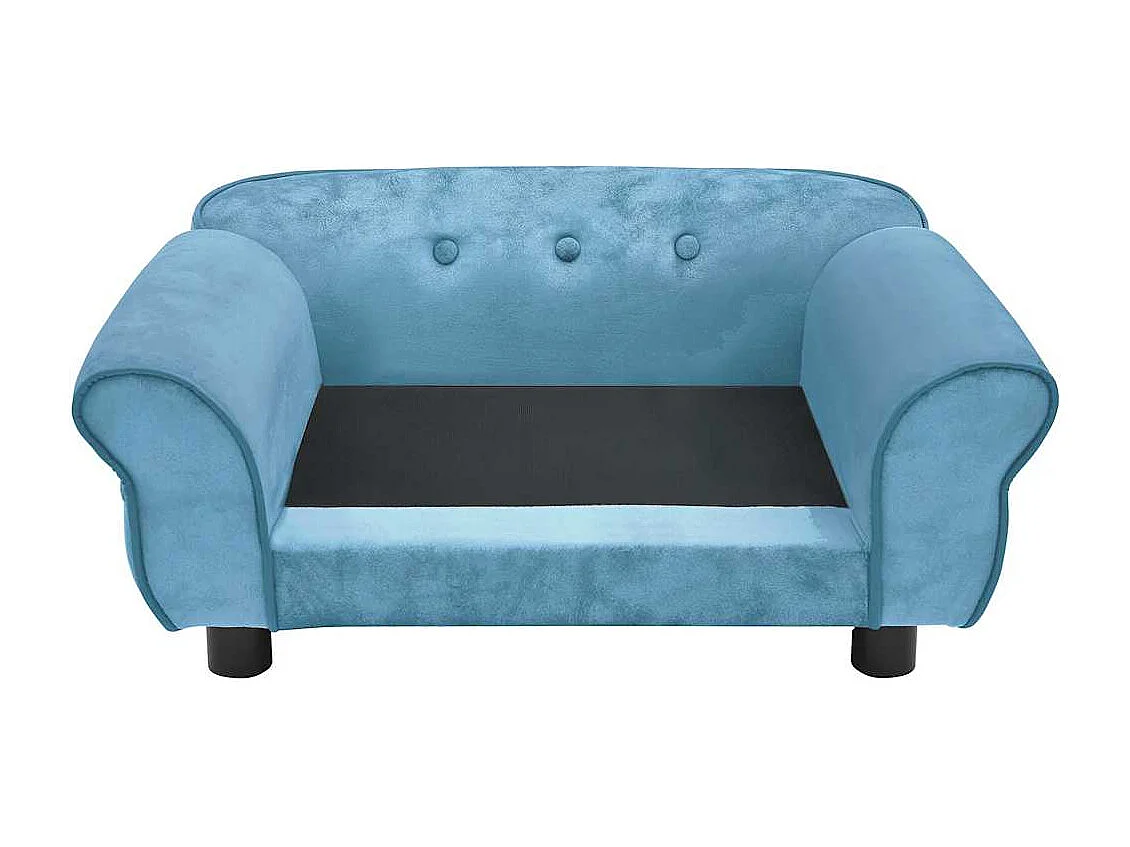 Sarah  Canapé pour cen Turquoise 72x45x30 cm Peluche
