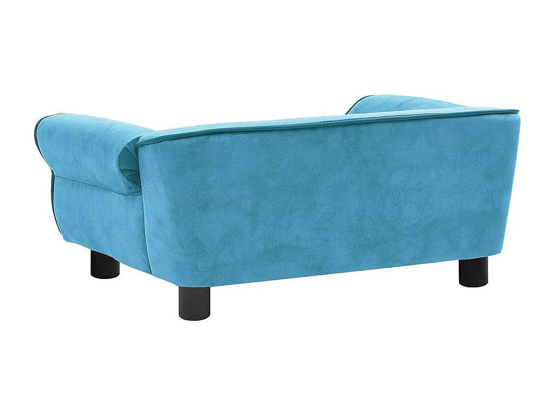 Sarah  Canapé pour cen Turquoise 72x45x30 cm Peluche