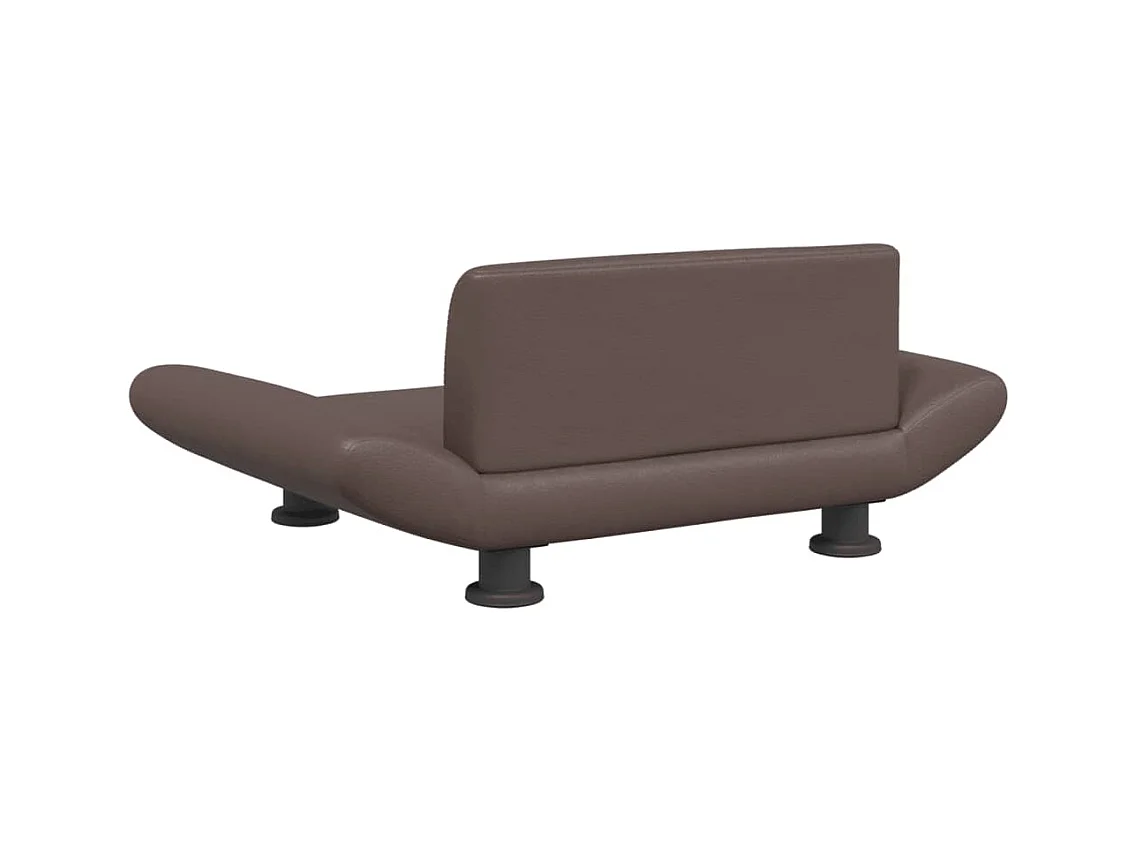 Sdr. Hygum  Lit pour cen marron 70x45x28 cm similicuir