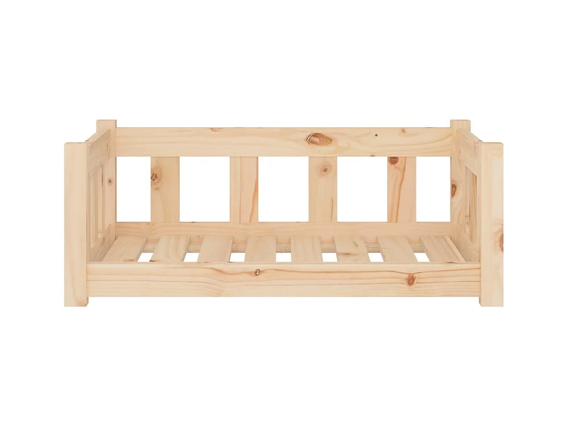 Rinara  Lit pour cen 75,5 x 55,5 x 28 cm Bois de pin massif