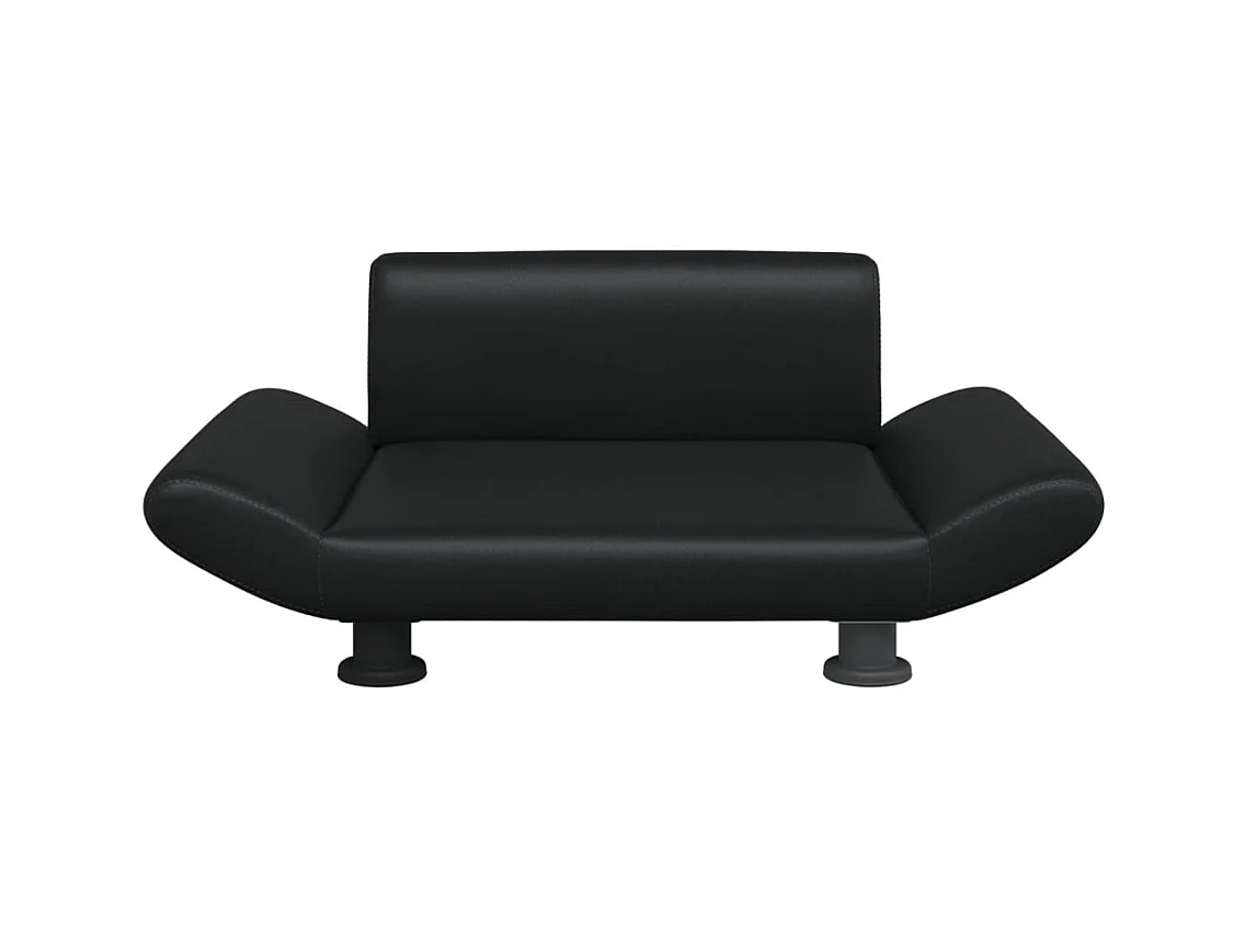 Sdr. Hygum  Lit pour cen noir 70x45x28 cm similicuir