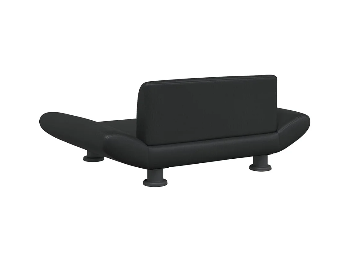 Sdr. Hygum  Lit pour cen noir 70x45x28 cm similicuir