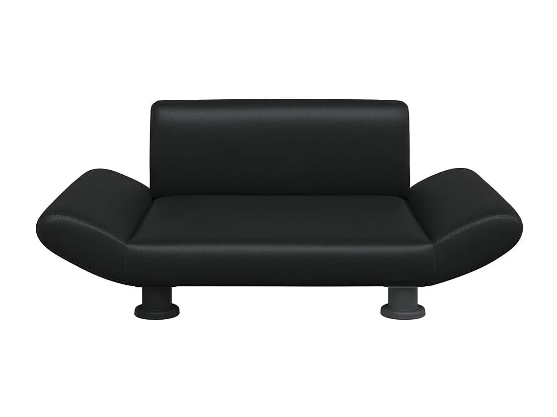 Sdr. Hygum  Lit pour cen noir 70x45x28 cm similicuir