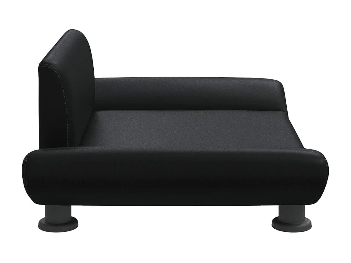 Sdr. Hygum  Lit pour cen noir 70x45x28 cm similicuir