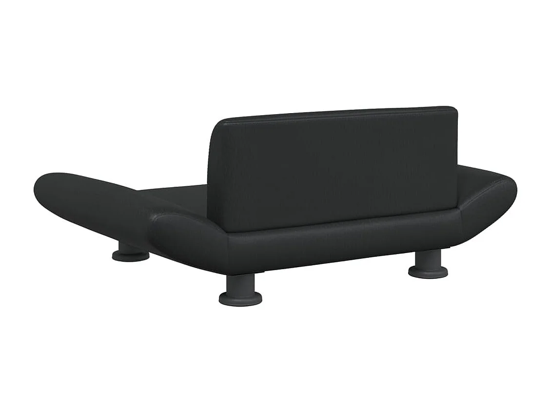 Sdr. Hygum  Lit pour cen noir 70x45x28 cm similicuir