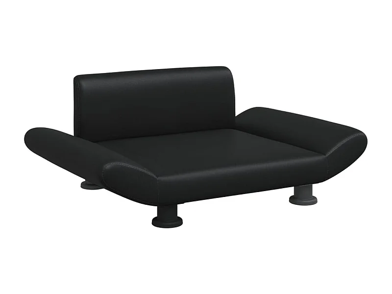 Sdr. Hygum  Lit pour cen noir 70x45x28 cm similicuir