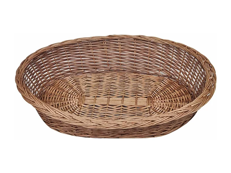 Omvik  Hondenmand/huisdierenbed 90 cm natuurlijk wilgen
