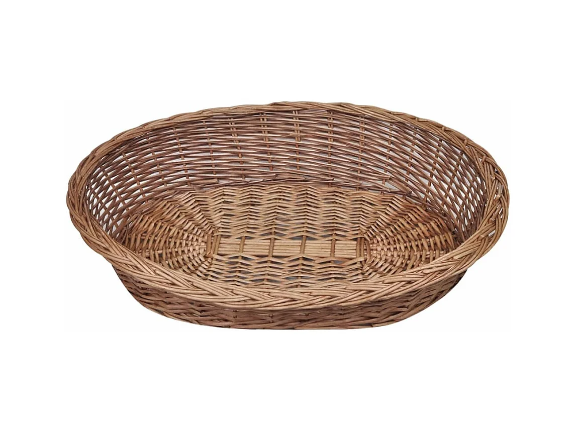 Omvik  Hondenmand/huisdierenbed 90 cm natuurlijk wilgen