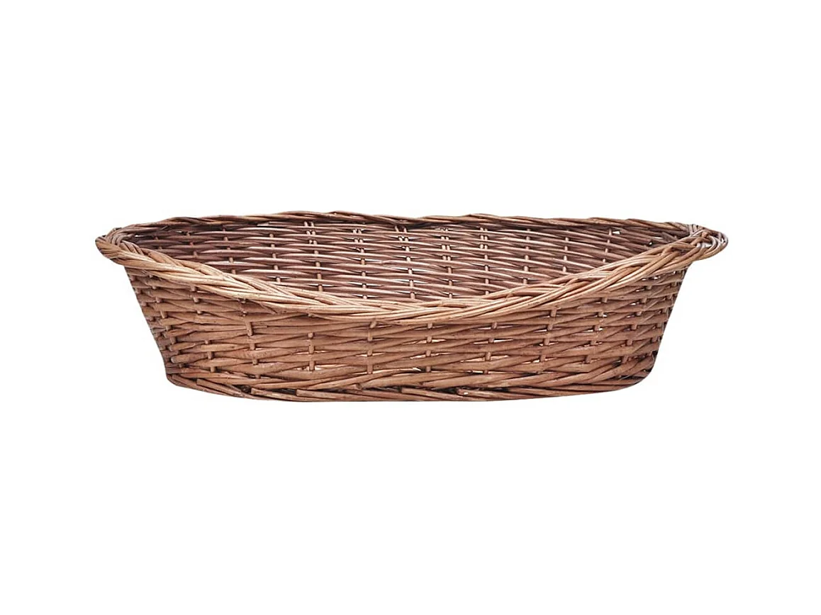Omvik Hondenmand/huisdierenbed 69 cm natuurlijk wilgen