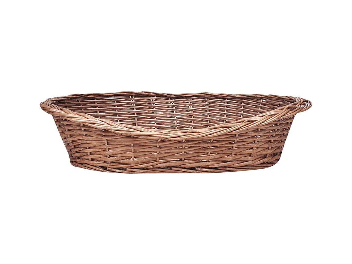 Omvik  Hondenmand/huisdierenbed 50 cm natuurlijk wilgen