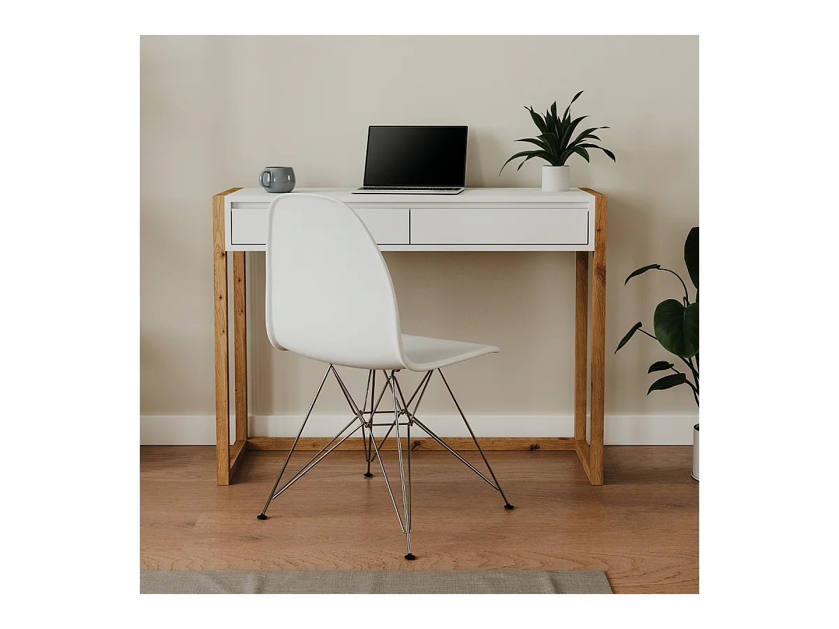 Console 2 tiroirs L100 cm - DENVER