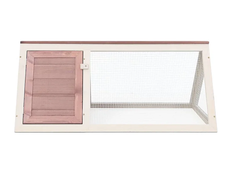 Hou  Konijnenhok hout bruin