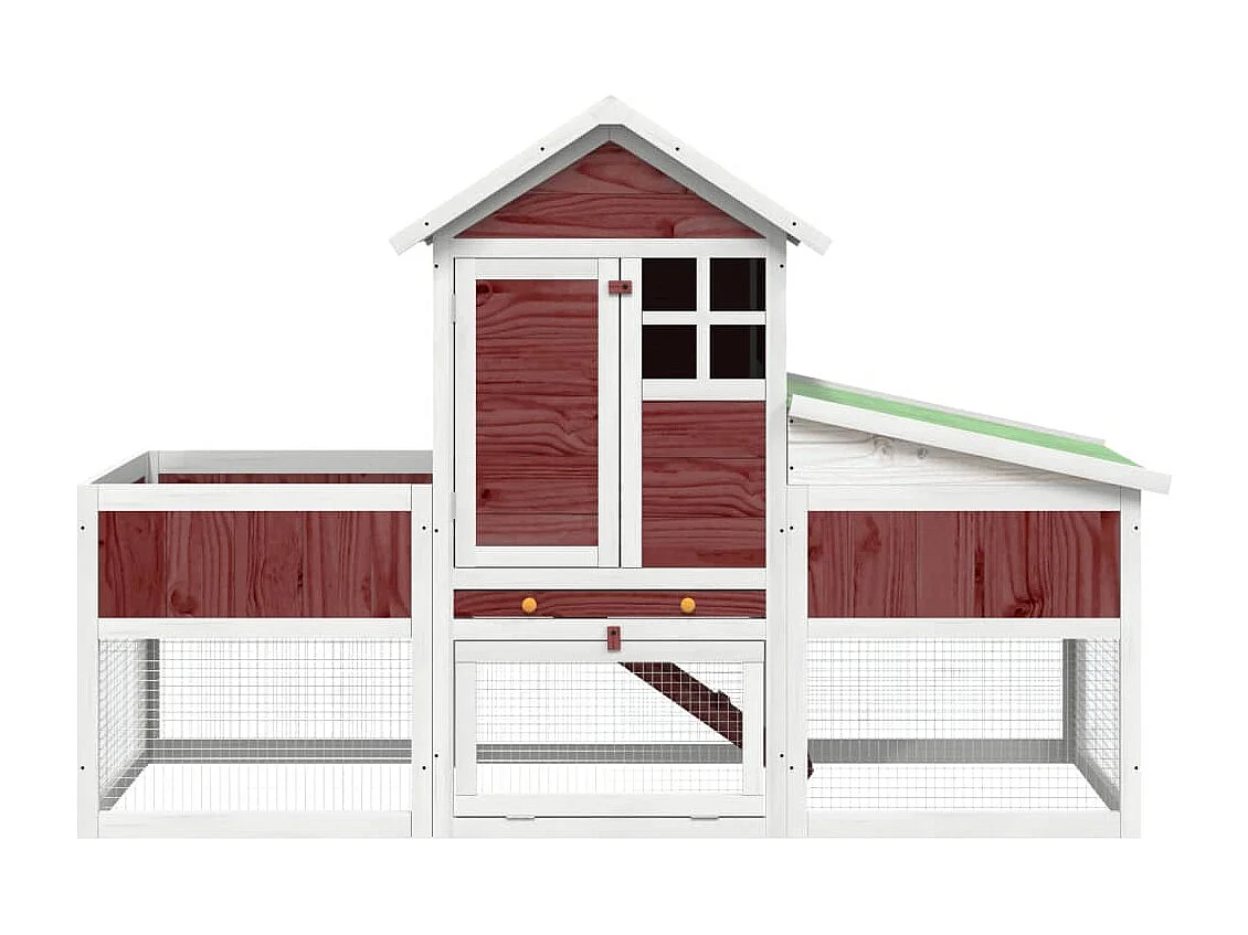 Arwin  Clapier moka 170x63x113 cm bois de pin massif