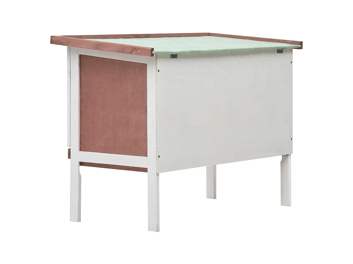 Henri-Joël  Clapier d'extérieur 1 niveau Marron Bois