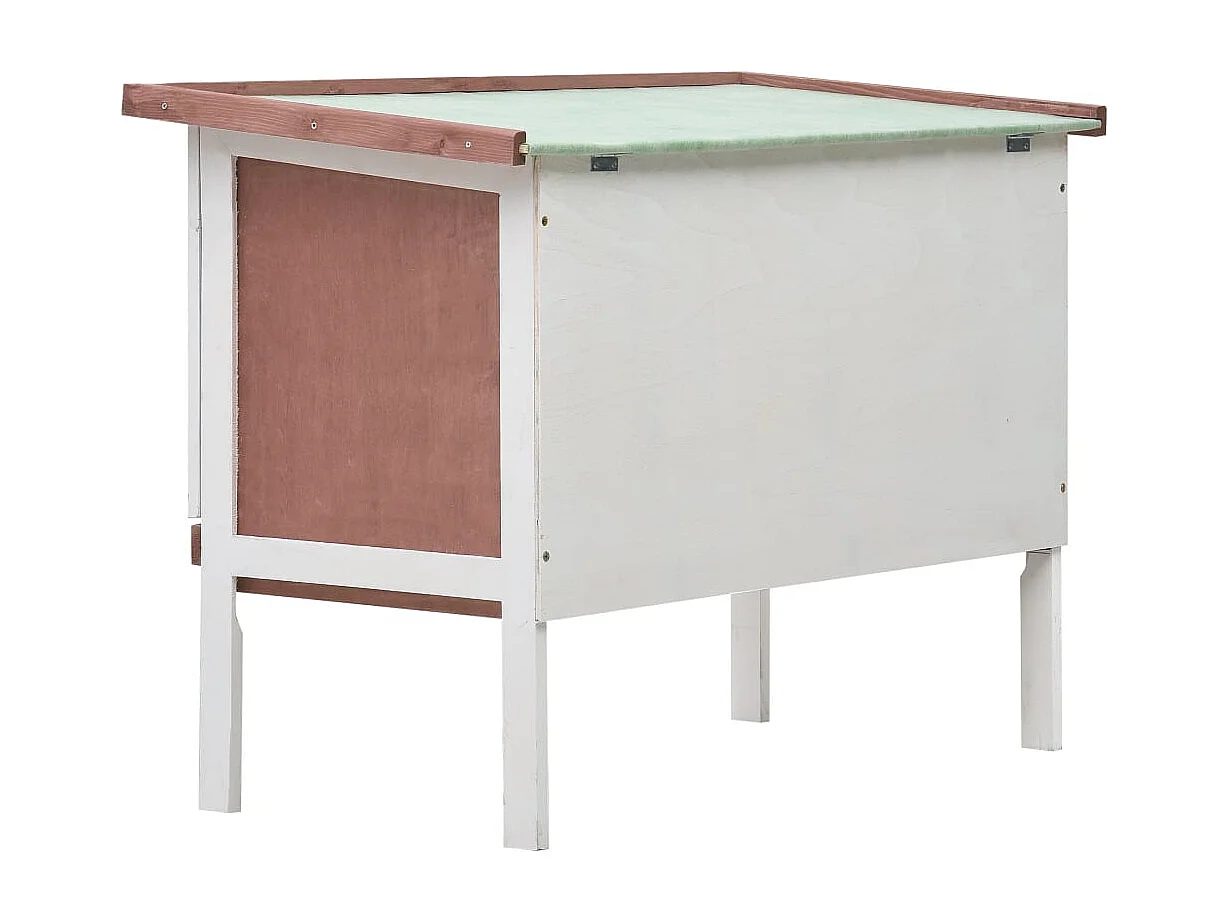 Henri-Joël  Clapier d'extérieur 1 niveau Marron Bois