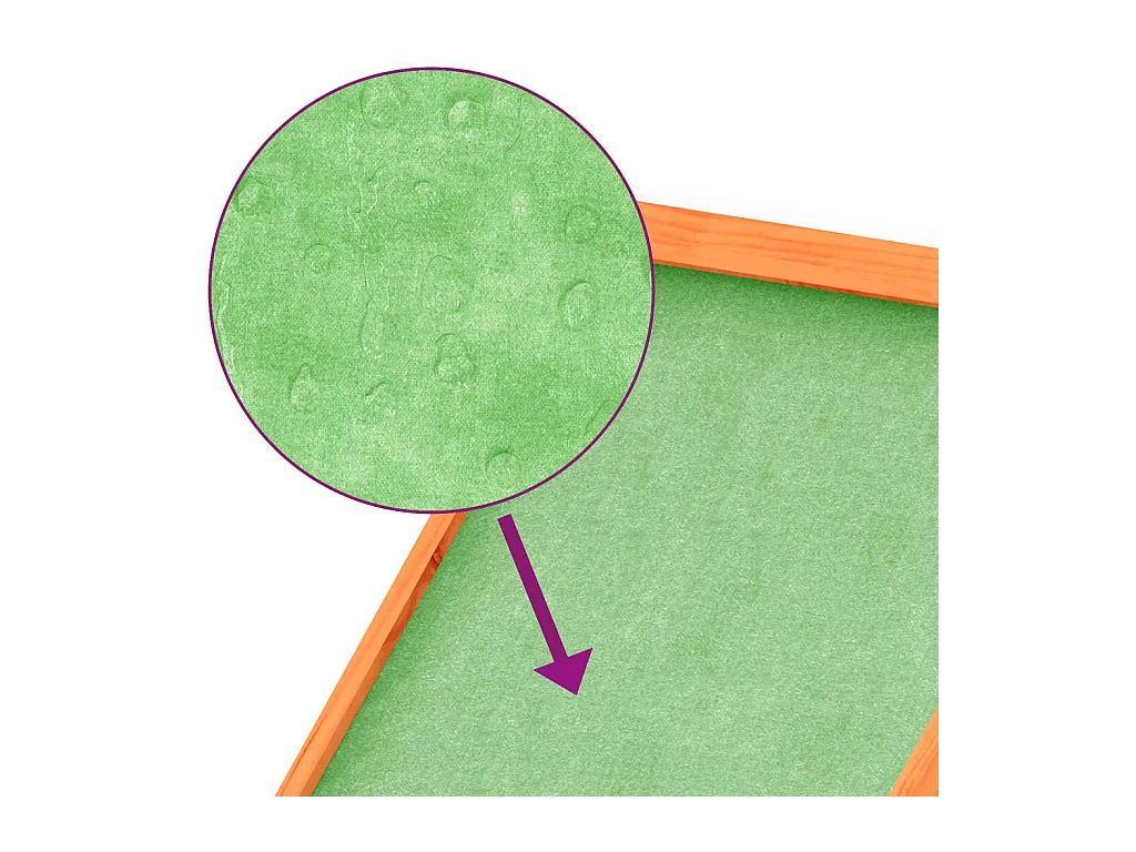 Arwin  Clapier marron 170x63x113 cm bois de pin massif