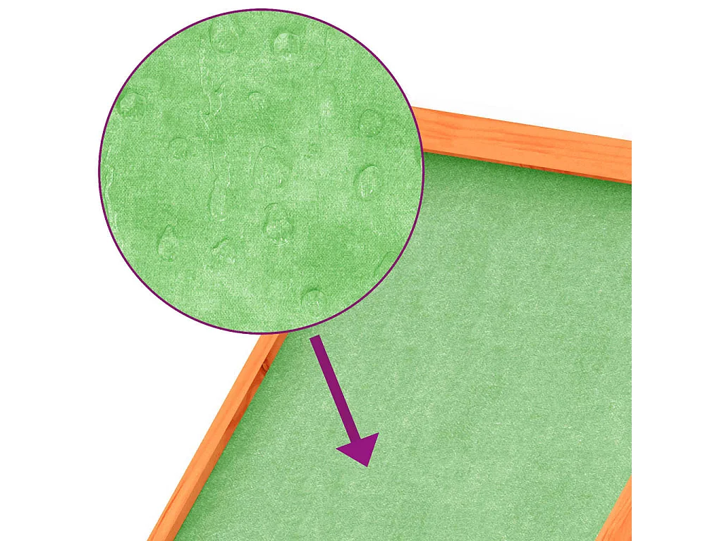 Arwin  Clapier marron 170x63x113 cm bois de pin massif