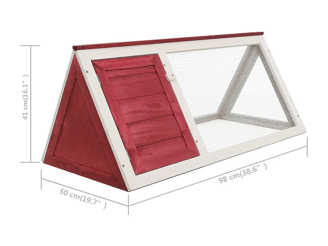 Hou  Clapier Rouge Bois