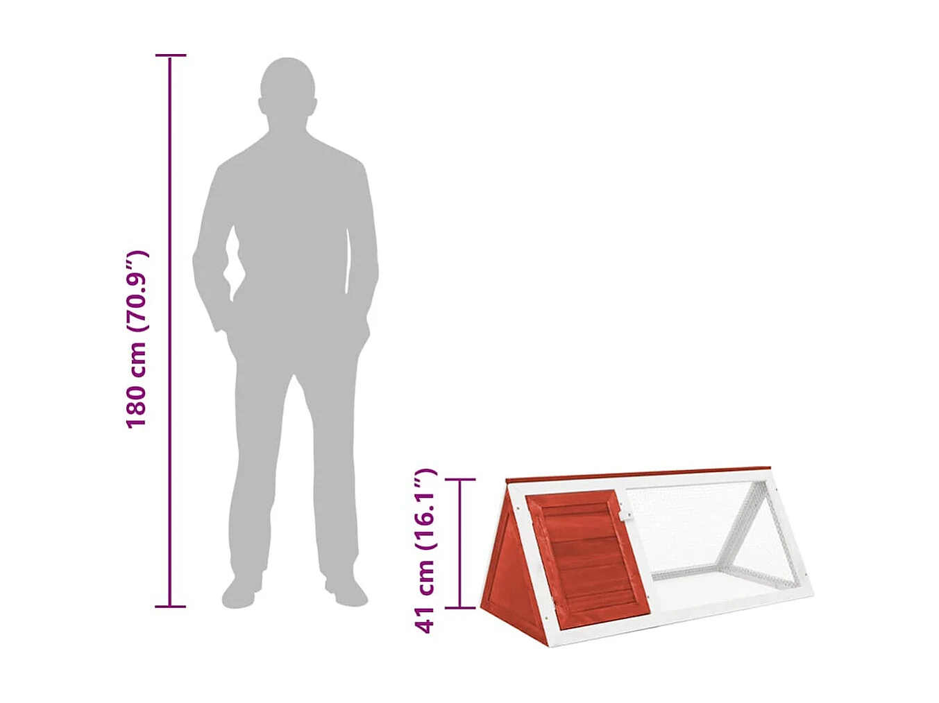 Hou  Clapier Rouge Bois