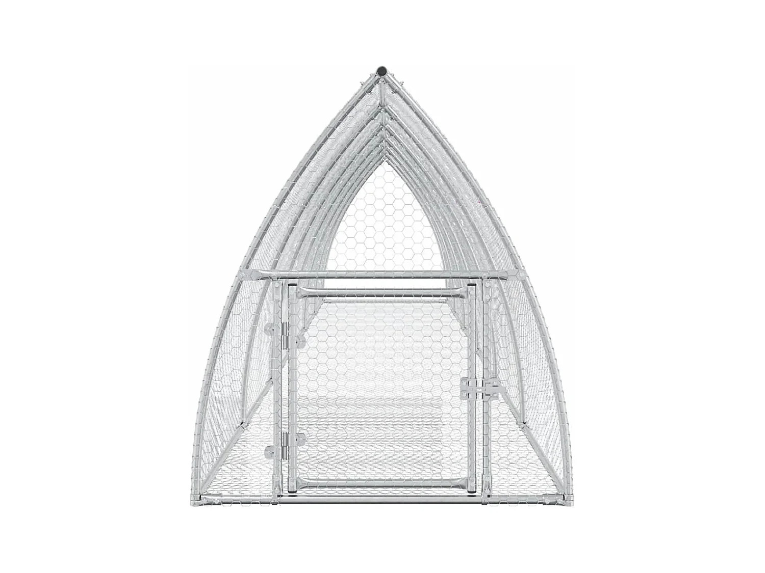 Taylor Ann  Clapier argenté 600x105x120 cm acier galvanisé