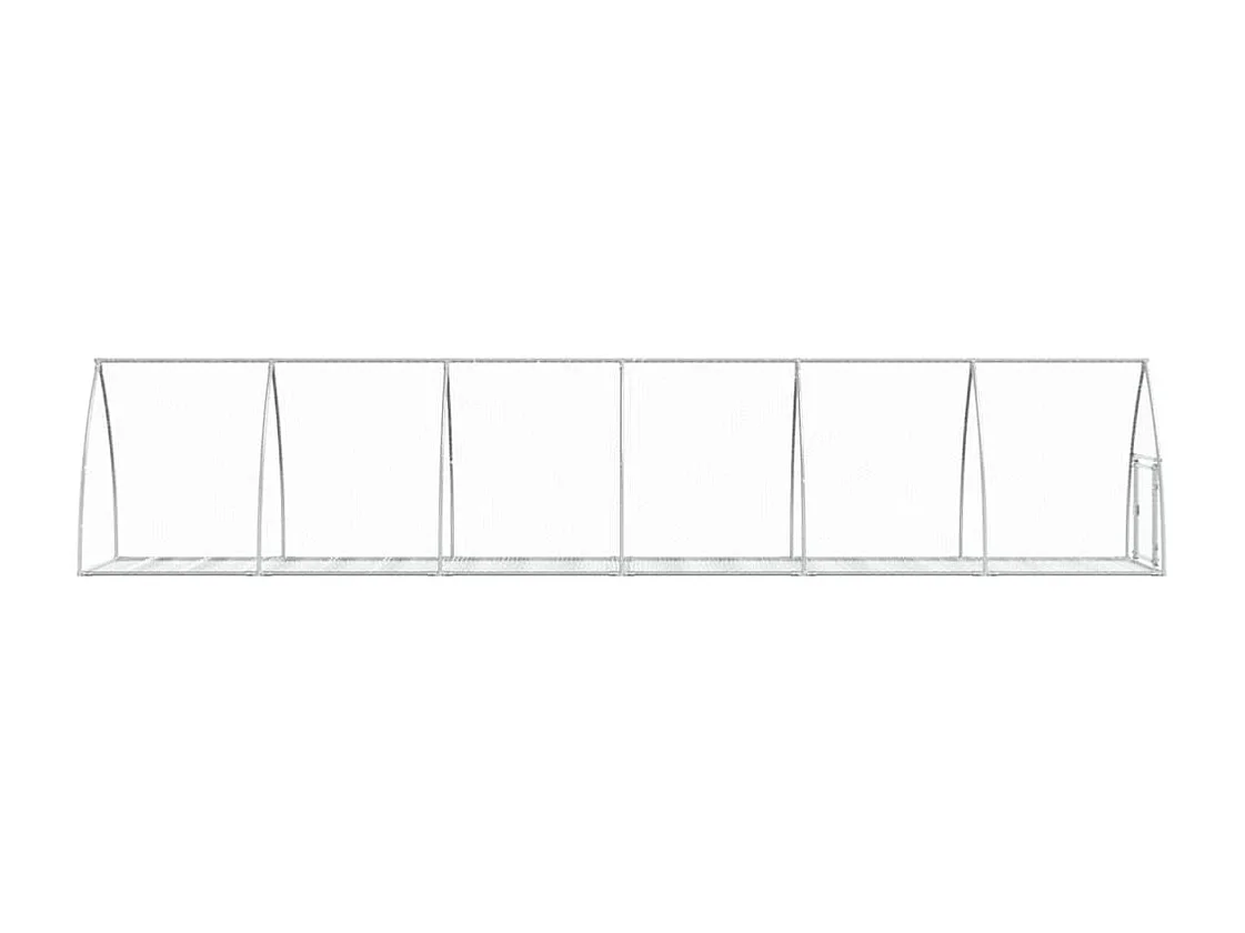 Taylor Ann  Clapier argenté 600x105x120 cm acier galvanisé