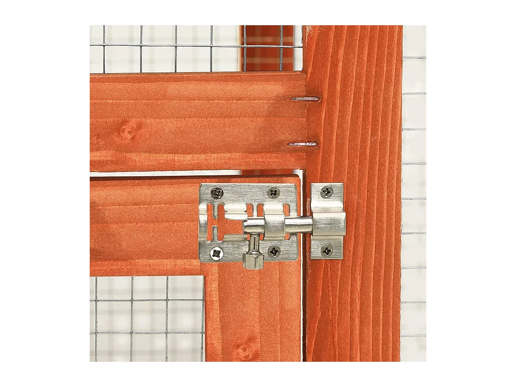 Jesper  Clapier 140x63x120 cm Bois de sapin massif