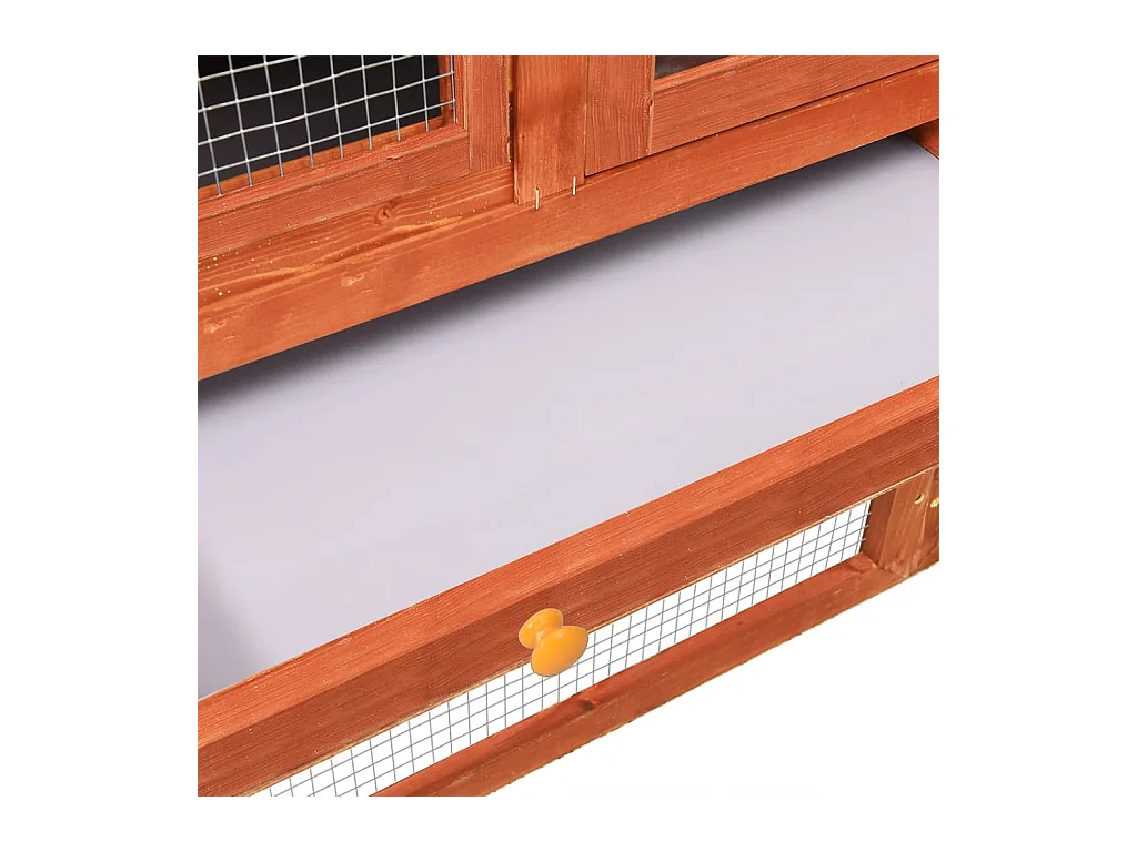 Jesper  Clapier 140x63x120 cm Bois de sapin massif