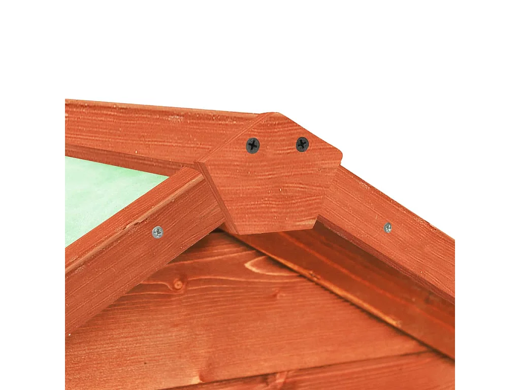 Jesper  Clapier 140x63x120 cm Bois de sapin massif