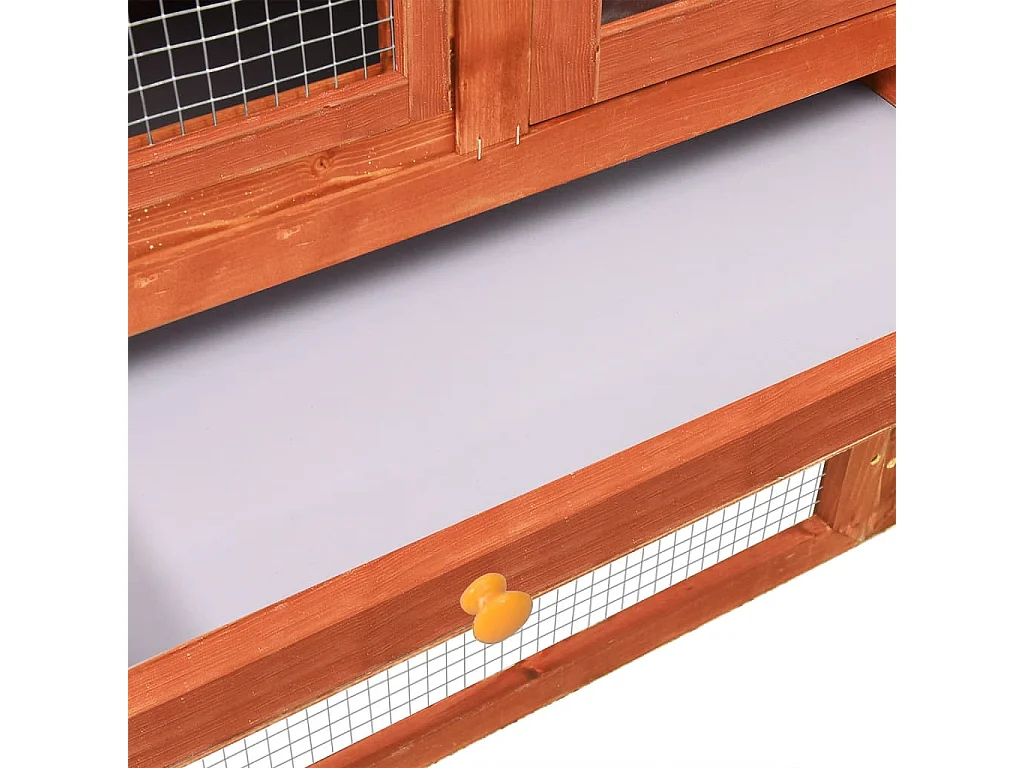 Jesper  Clapier 140x63x120 cm Bois de sapin massif