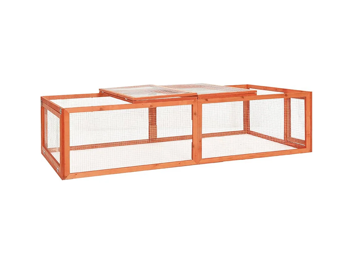 Arnen  Clapier 183x90x46,5 cm Bois de sapin massif