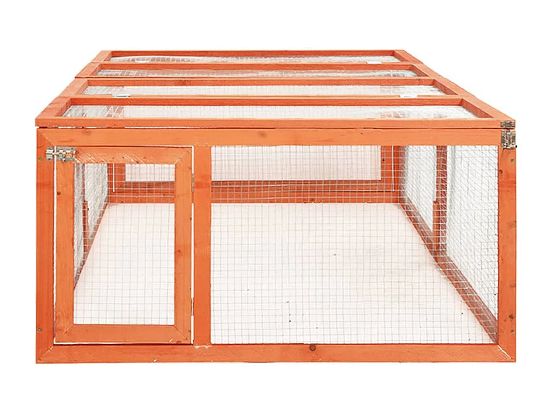 Arnen  Clapier 183x90x46,5 cm Bois de sapin massif