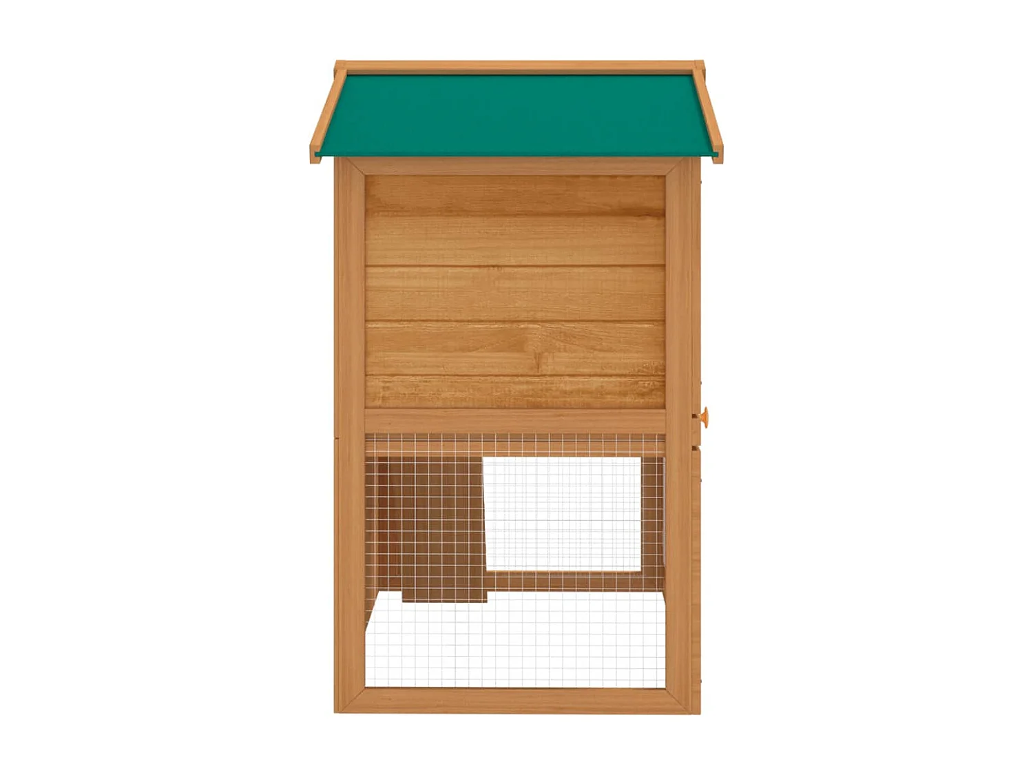 Jacqueline Paz  Clapier d'extérieur Enclos pour petits animaux 3 portes Bois