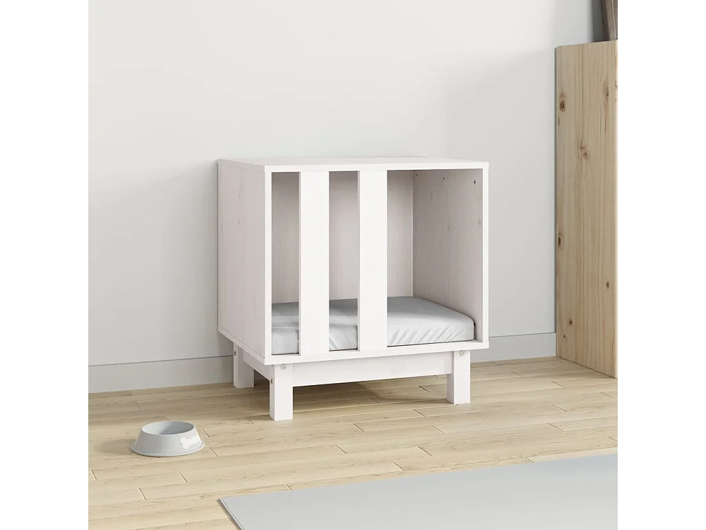 Rivoli  Niche pour cen Blanc 50x40x52 cm Bois de pin massif