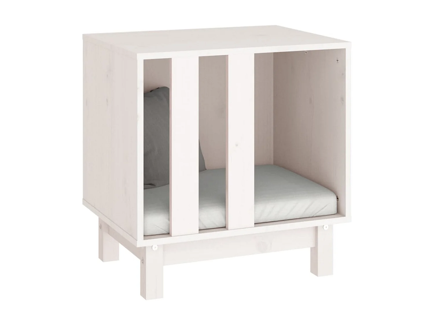 Rivoli  Niche pour cen Blanc 50x40x52 cm Bois de pin massif