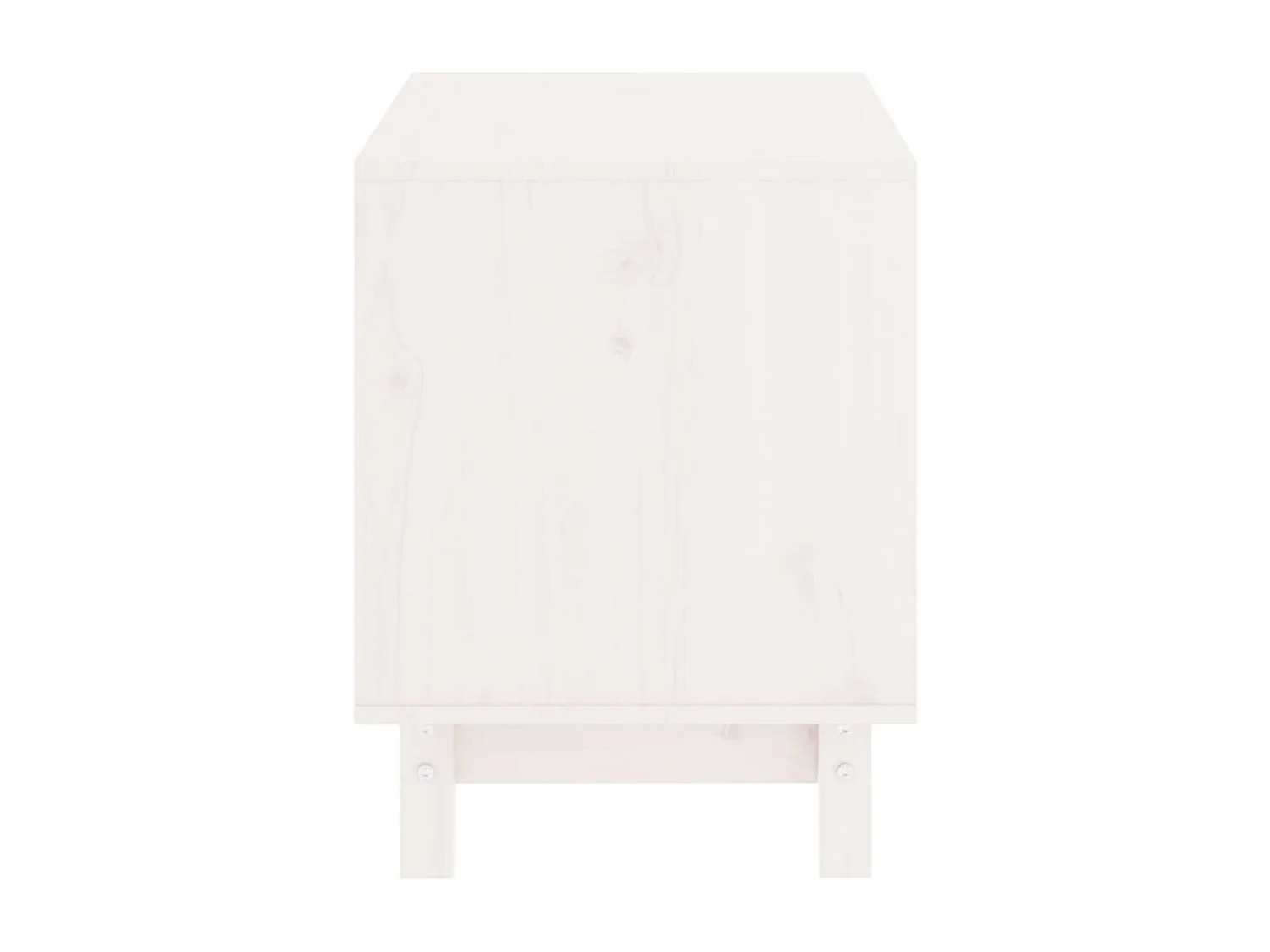Rivoli  Niche pour cen Blanc 50x40x52 cm Bois de pin massif