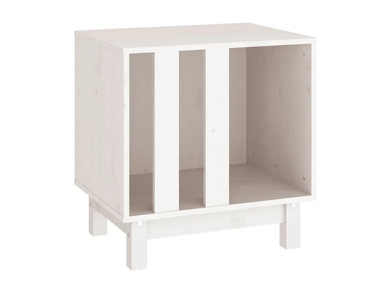 Rivoli  Niche pour cen Blanc 50x40x52 cm Bois de pin massif