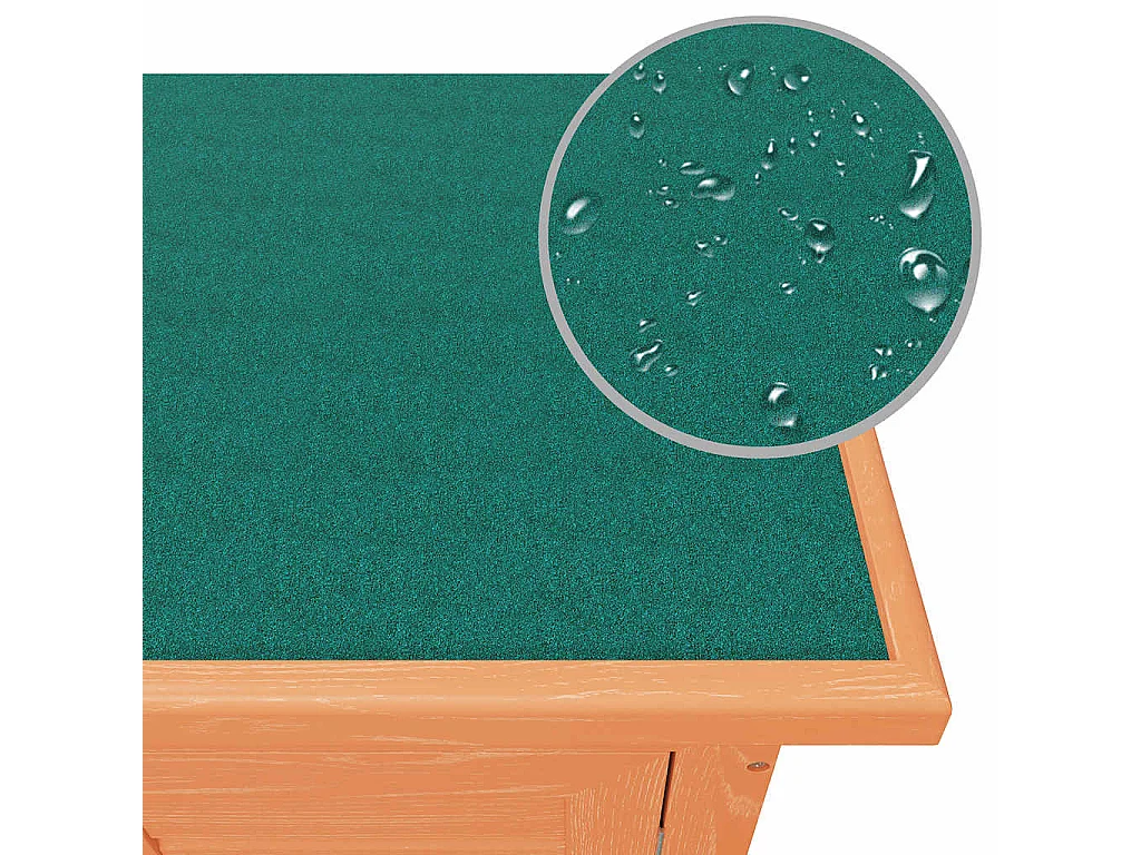 Trinity  Clapier d'extérieur Enclos pour petits animaux 4 portes Bois