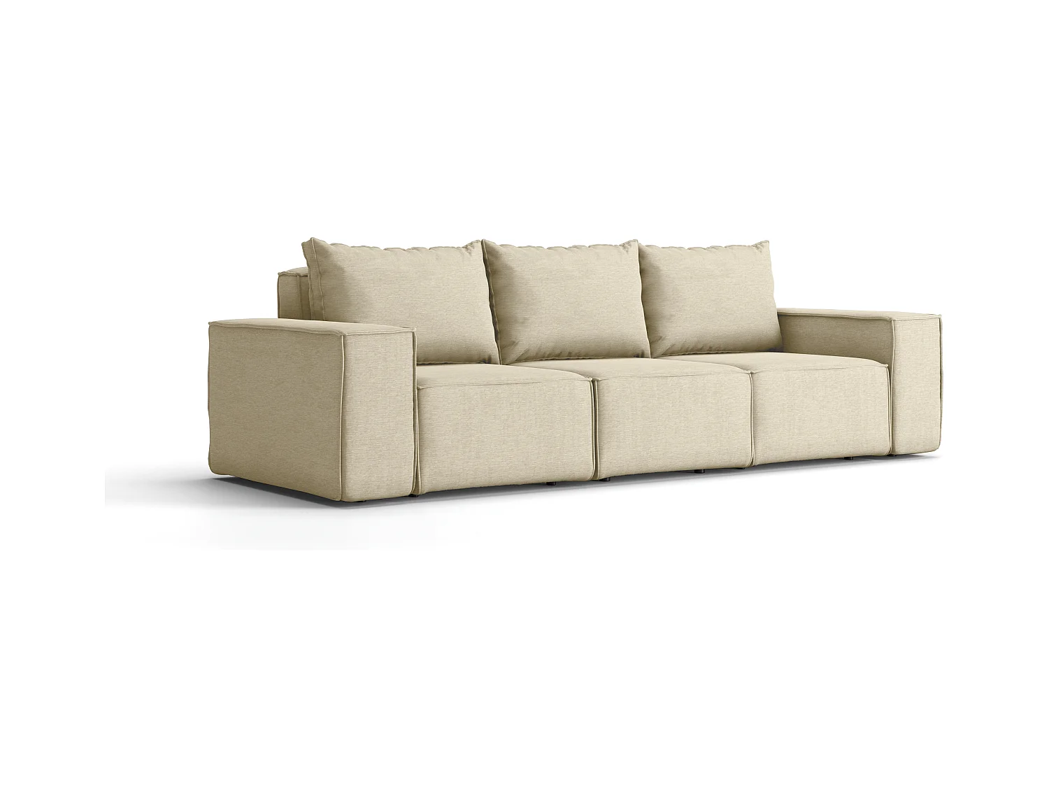 Tuinmeubelbank driezits SONNE, stof ARTICLE, beige