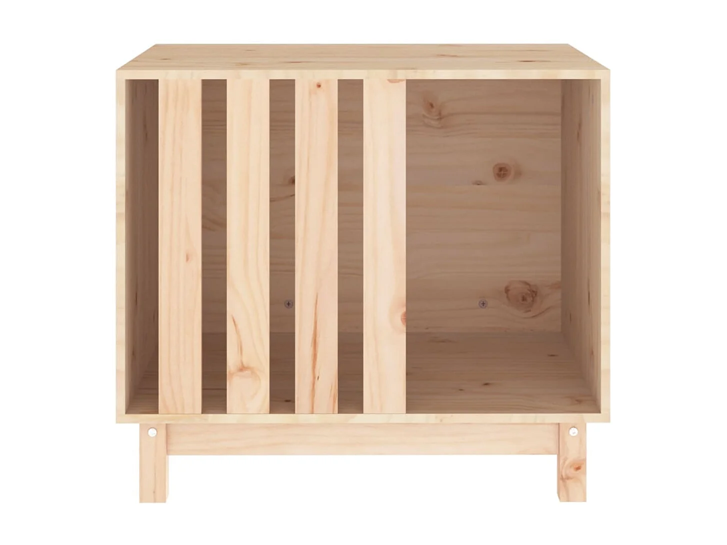 Rivoli  Caseta para perros madera maciza de pino 70x50x62 cm