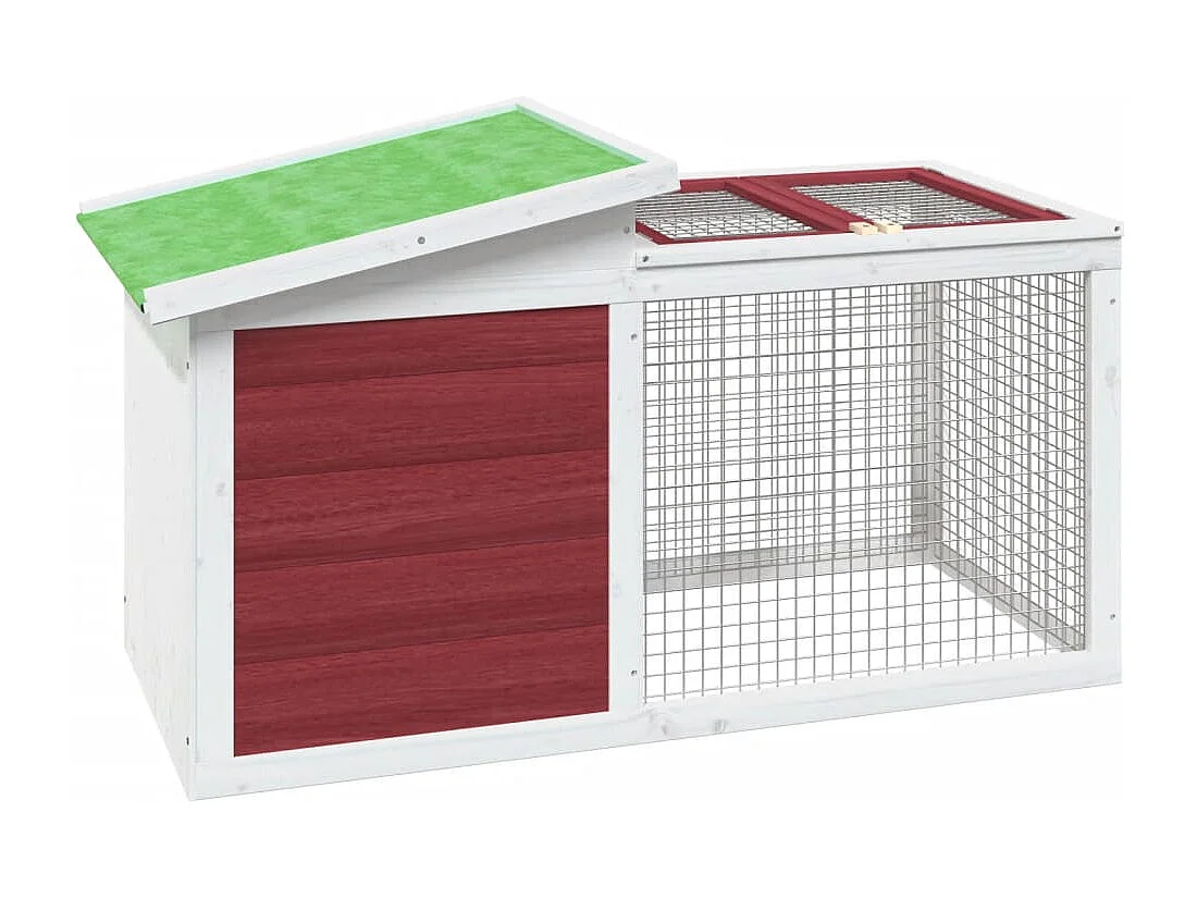 Tyron  Clapier moka 100,5x54x55 cm bois de pin massif