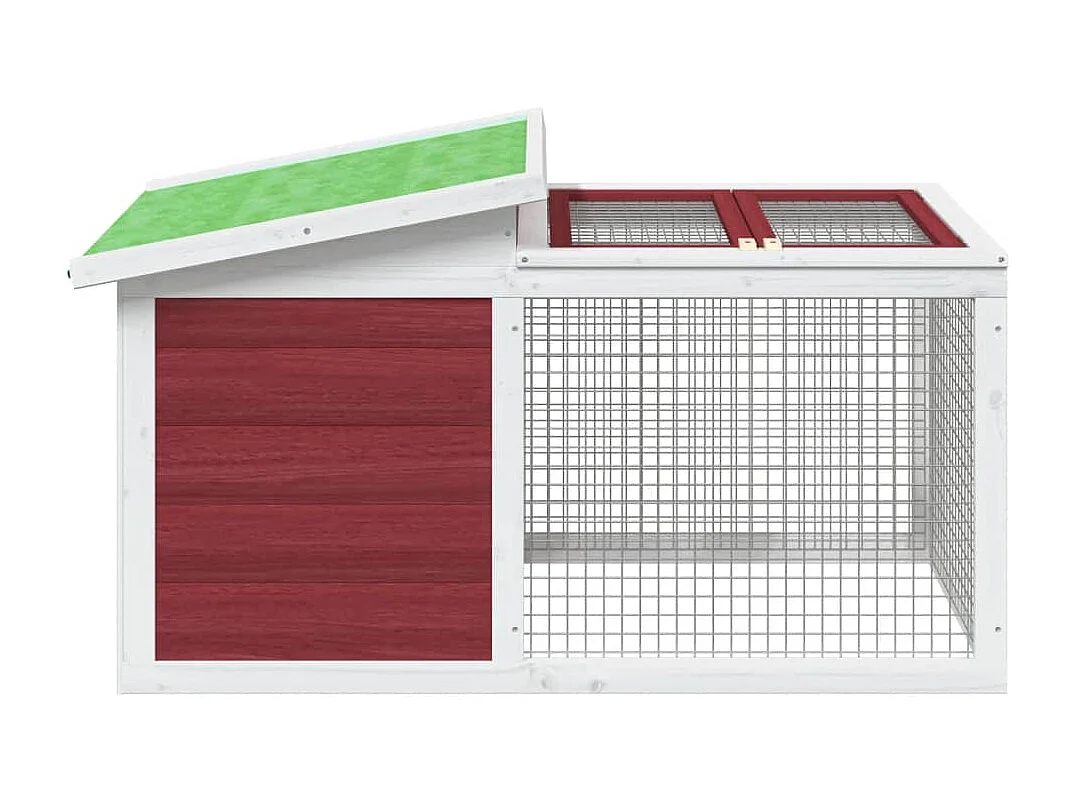Tyron  Clapier moka 100,5x54x55 cm bois de pin massif