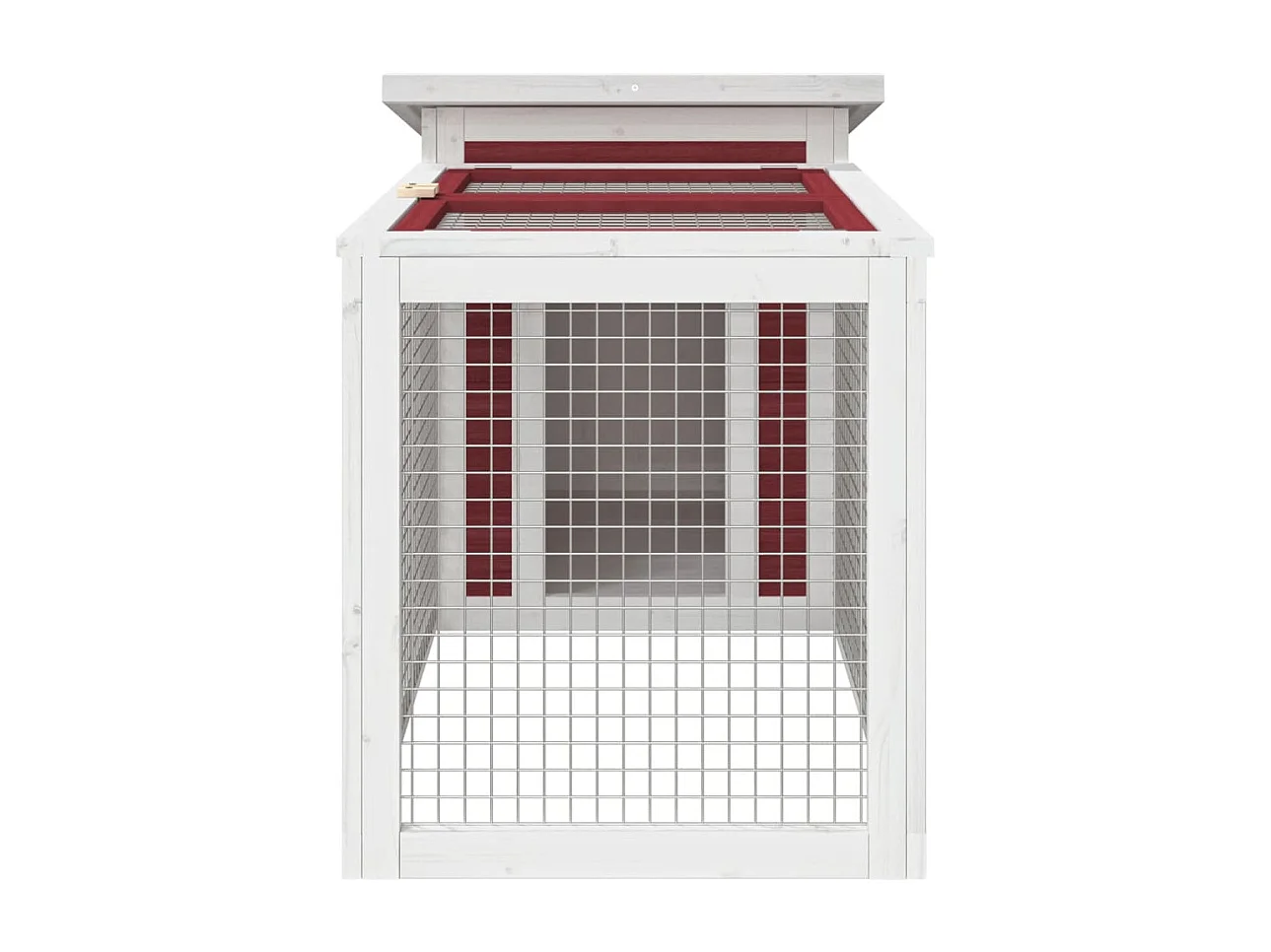 Tyron  Clapier moka 100,5x54x55 cm bois de pin massif