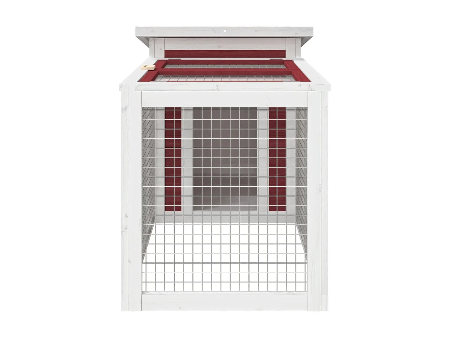 Tyron  Clapier moka 100,5x54x55 cm bois de pin massif