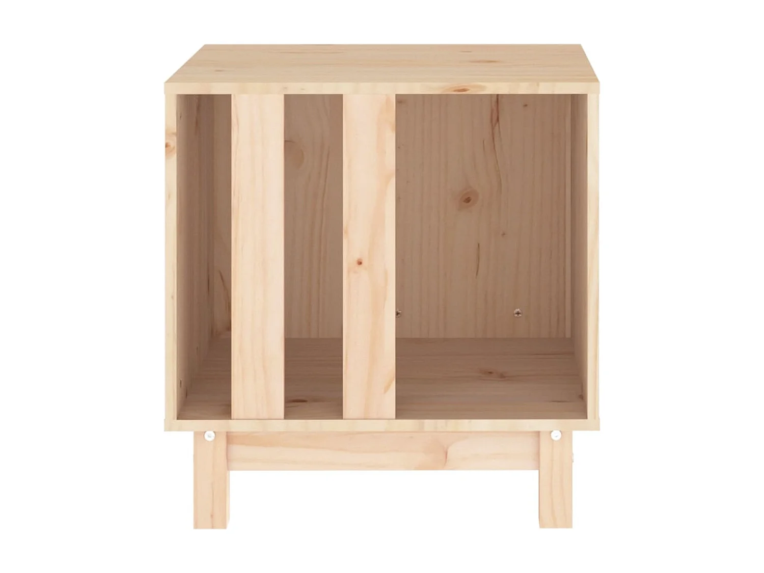 Rivoli  Caseta para perros madera maciza de pino 50x40x52 cm