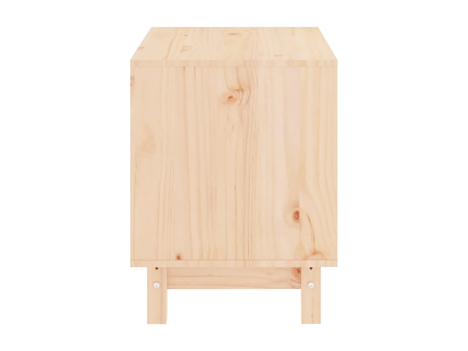 Rivoli  Caseta para perros madera maciza de pino 50x40x52 cm