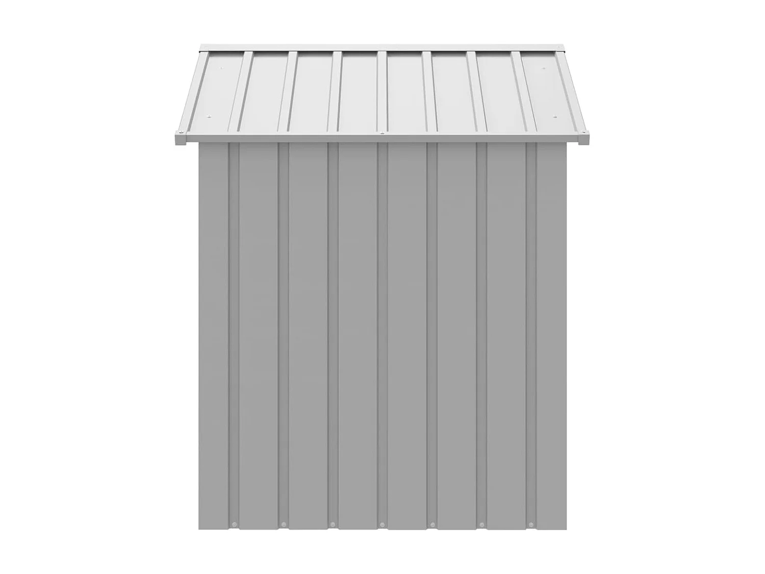 Claire-Ségolène  Hondenhok met dak 117x103x123 cm gegalvaniseerd staal