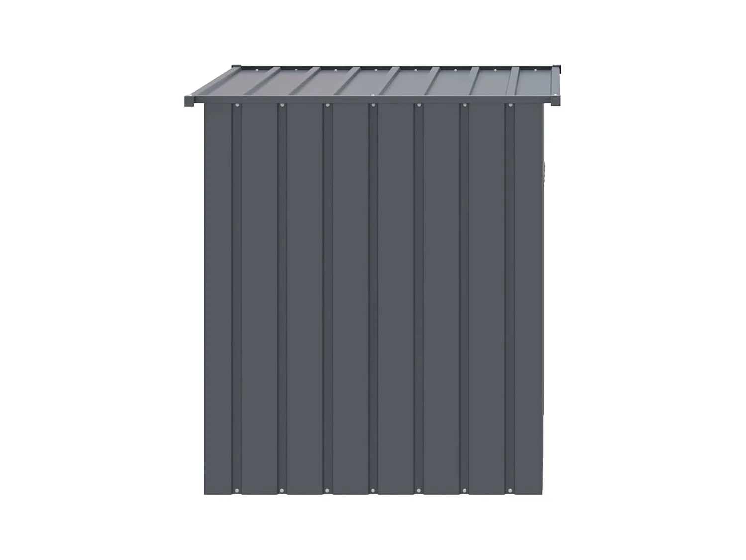 Dain  Niche pour cen avec toit Anthracite 110 x 103 x 109 cm Acier galvanisé