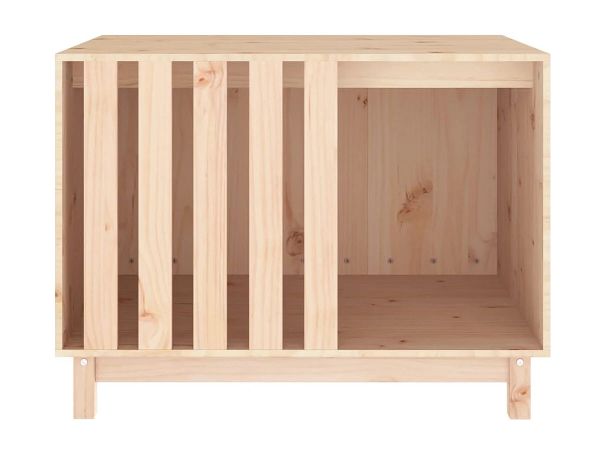 Rivoli  Caseta para perros madera maciza de pino 90x60x67 cm