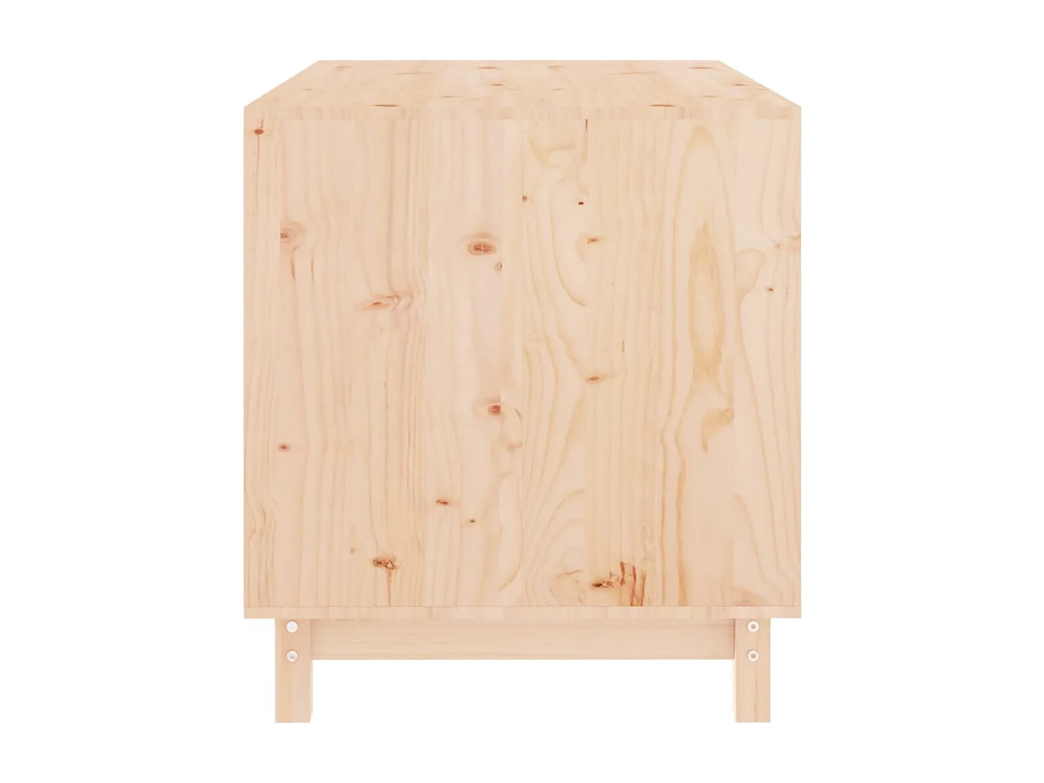 Rivoli  Caseta para perros madera maciza de pino 90x60x67 cm